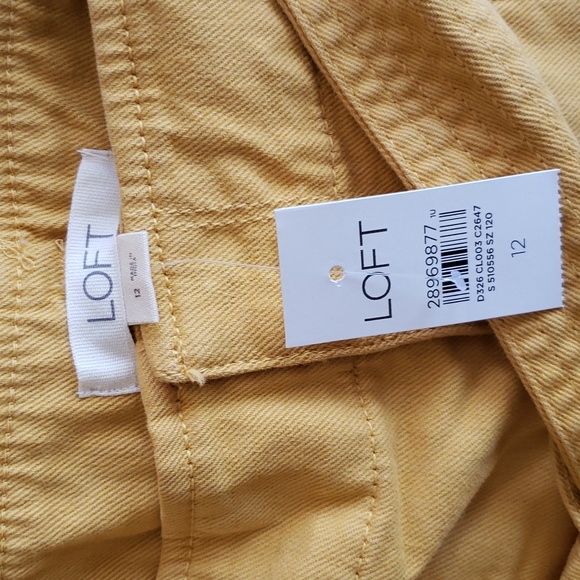 Loft Colored Denim Pants - Picture 4 of 4